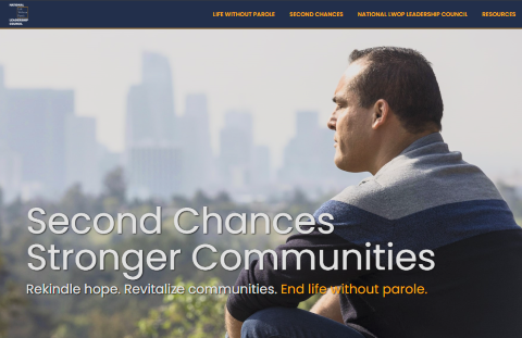 Screenshot of Beyond LWOP website